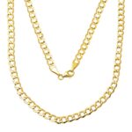 Gurmet 14 Ayar Altın Zincir - 60 cm