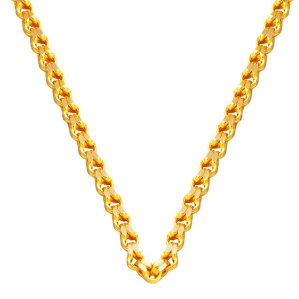 Güverse 14 Ayar Altın Zincir - 55 cm
