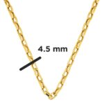 Klasik 14 Ayar Altın Zincir 55 cm. - Görsel 5