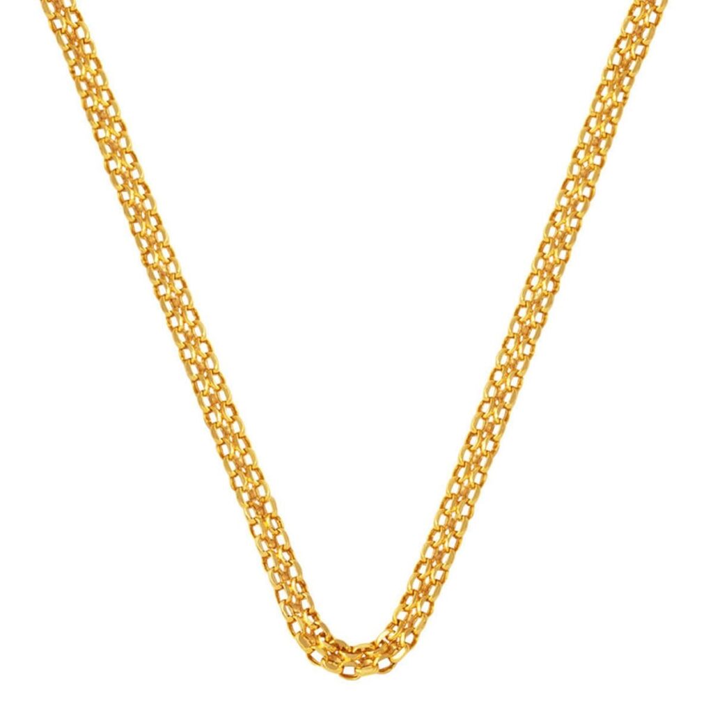 Klasik 14 Ayar Altın Zincir 60 cm. 3 mm.