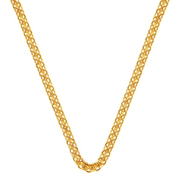 Klasik 14 Ayar Altın Zincir 60 cm. 3 mm.