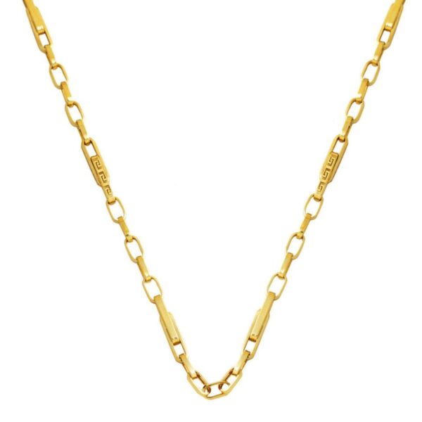 Versage Halkalı Altın Zincir Kolye 14 Ayar 45 cm.